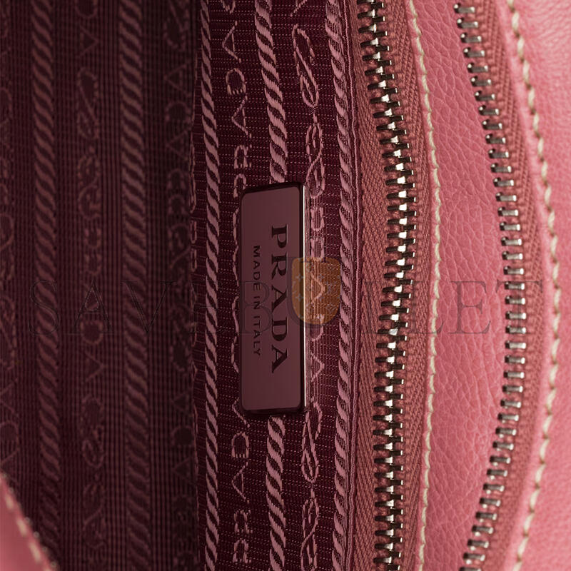PRADA KARIN MEDIUM ANTIQUED LEATHER TOTE BAG 1BG628 (32*17.5*10.5cm)